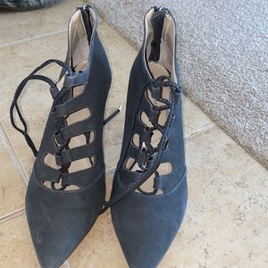 Gently worn Lace up heels